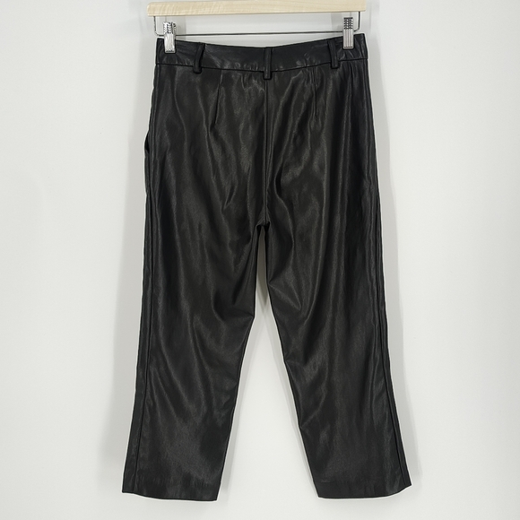 Velvet by Graham & Spencer Faux Leather Pants - Picture 4 of 7
